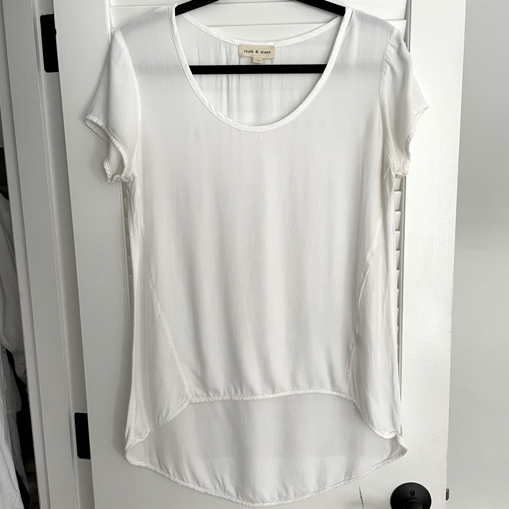 Cloth & Stone white Top